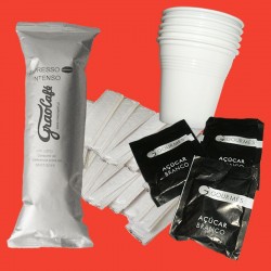 Kit caf&eacute; Intenso 100 c&aacute;psulas